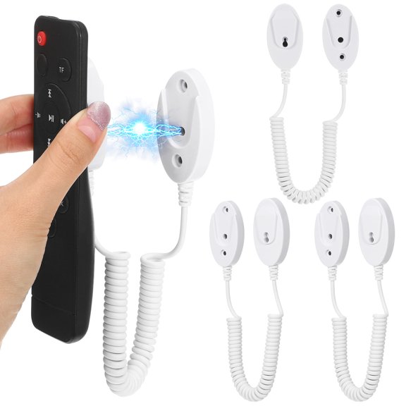 ETEREAUTY TV Remote Retractable Leash White for Anti Lost Remote Control 1 Pcs