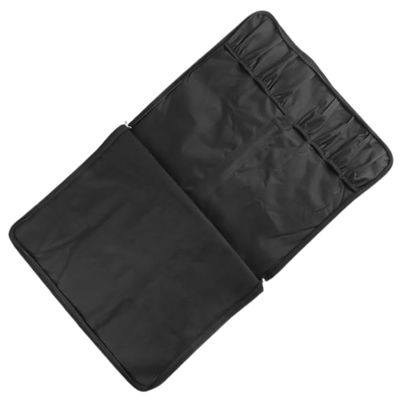 ETEREAUTY Waterproof Oxford Cloth Chef Backpack Black Multifunctional Roll Bag for Travel