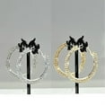thumbnail image 1 of ETERNITY EVER GLOW - Double Shine Hoop Earrings Crystal, 1 of 5