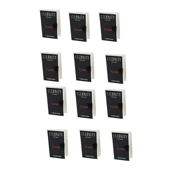 Eternity Flame For Men Eau de toilette 0.04 oz/ 1.2 ml Set of 12 Vials