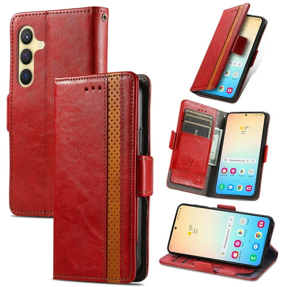 ETFAST Leather Wallet Phone Case For OPPO A96 A95 A94 A93 A79 A78 A77 A76 A59 A58 A57 A56 A55 A53 A52 A38 A18 A17 A16 A15 A35 A3S A9 A2 Pro A1 Quality Leather Phone Case With Card Holder Zipper