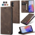 thumbnail image 1 of ETFAST Leather Wallet With Card Holder Zipper Phone Case For OPPO Reno 7Z 8Z Reno 7 Lite 8 lite High Quality Leather Phone Case, 1 of 11