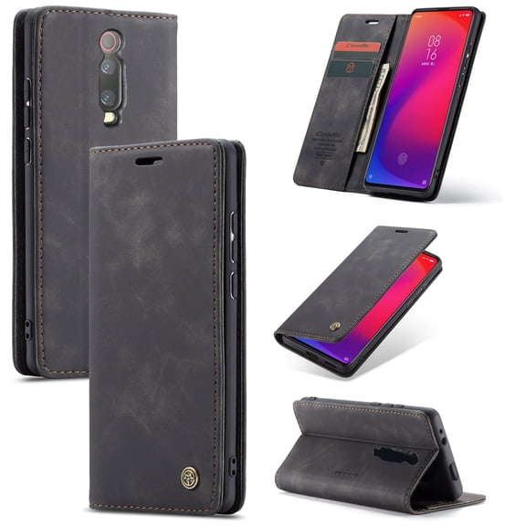 ETFAST Leather Wallet With Card Holder Zipper Phone Case For Redmi K20 K20Pro Quality Leather Phone Case