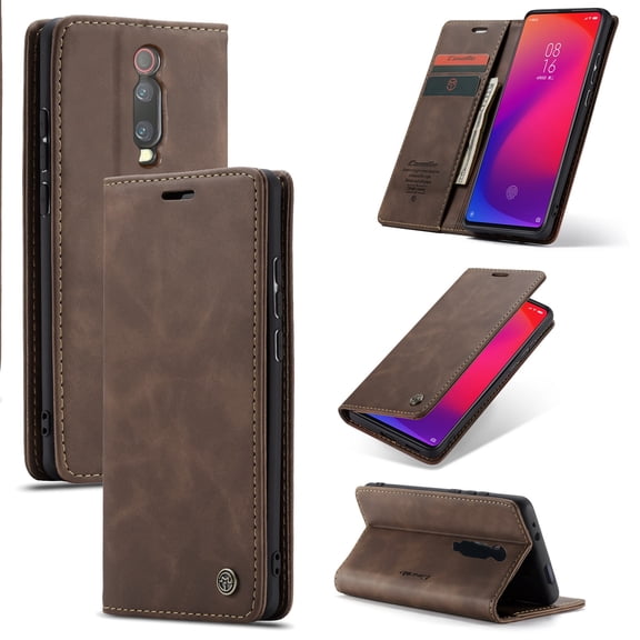 ETFAST Leather Wallet With Card Holder Zipper Phone Case For Xiaomi 9T High Quality Leather Phone Case