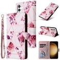 thumbnail image 1 of ETFAST Wallet Card Zipper Flip Leather Case For Samsung Galaxy S24 Ultra S24Plus S23 Ultra S23Plus S23FE S22 S21 S21FE S20 S10 Phone Case, 1 of 10