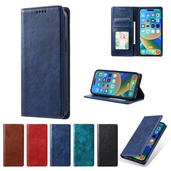 ETFAST Wallet Flip Leather Case For For Xiaomi Poco M6 Pro Poco X5 M3 Pro Poco M5S Poco M3 M2 Poco C55 C65 C31 Poco X3 Pro NFC Phone Case