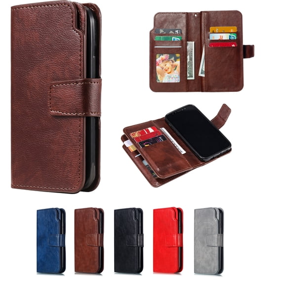 ETFAST Wallet Flip Leather Case For Redmi Note 13 Pro Plus Note12 Pro Plus Note 11 Pro 11S Note 10 Note9 8 Redmi 13C 13R 9C 9A 9T Phone Case
