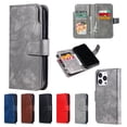thumbnail image 1 of ETFAST Wallet Flip Leather Case For iPhone 15 Pro Max 15Plus 14 Pro Max 13 Pro Max 12 Pro Max 11 X XR XS Max 8 7 6 Plus SE Phone Case, 1 of 11