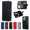 thumbnail image 1 of ETFAST Wallet Flip Leather Case For iPhone 15 Pro Max 15Plus 14 Pro Max 13 Pro Max 12 Pro Max 11 X XR XS Max 8 7 6 Plus SE Phone Case, 1 of 11
