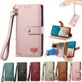thumbnail image 1 of ETFAST Wallet Leather Phone Case For Samsung Galaxy AA52 A42 A32 A22 A12 Multi Card Zipper Phone case, 1 of 9