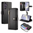 thumbnail image 1 of ETFAST Wallet Leather Phone Case For Samsung Galaxy S24 Ultra S24Plus S24FE Multi Card Zipper Phone case, 1 of 9