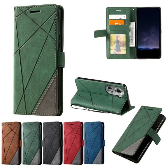 ETFAST Wallet Multi Card Slot Flip Zipper Leather Case For OPPO Reno 11 Pro 11F 10 Pro Plus Reno 8T 8 Pro Plus Reno7 6 Pro Plus 5 Pro PlusLeather Phone case