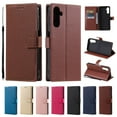 thumbnail image 1 of ETFAST Wallet Multi Card Slot Flip Zipper Leather Case For Samsung Galaxy S24 Ultra S24Plus S23 Ultra S23Plus S23FE S22 Ultra S21 Ultra S20 S10 S9 Leather Phone case, 1 of 8