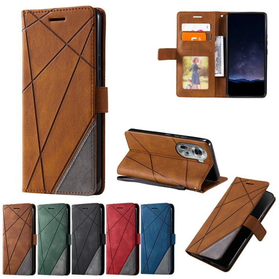 ETFAST Wallet Multi Card Slot Flip Zipper Leather Case For OPPO A79 A38 A18 A78 A58 A98 A1 A57 A77 A55 A15 A94 A95 A74 A92 A54 A73 A9 A5 A11 A53 A32 A33 A31 A8 A52 A72 A92 Leather Phone case
