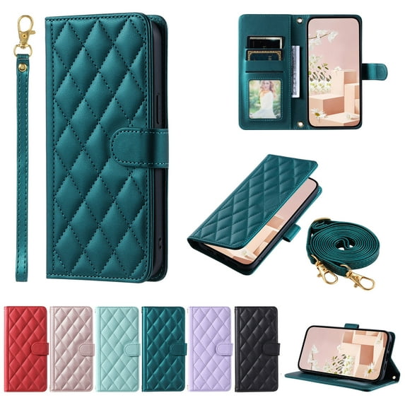 ETFAST Wallet Phone Case for iPhone 16 Pro Max 16Pro 16 Plus Card Holder Leather Phone Cover Bag