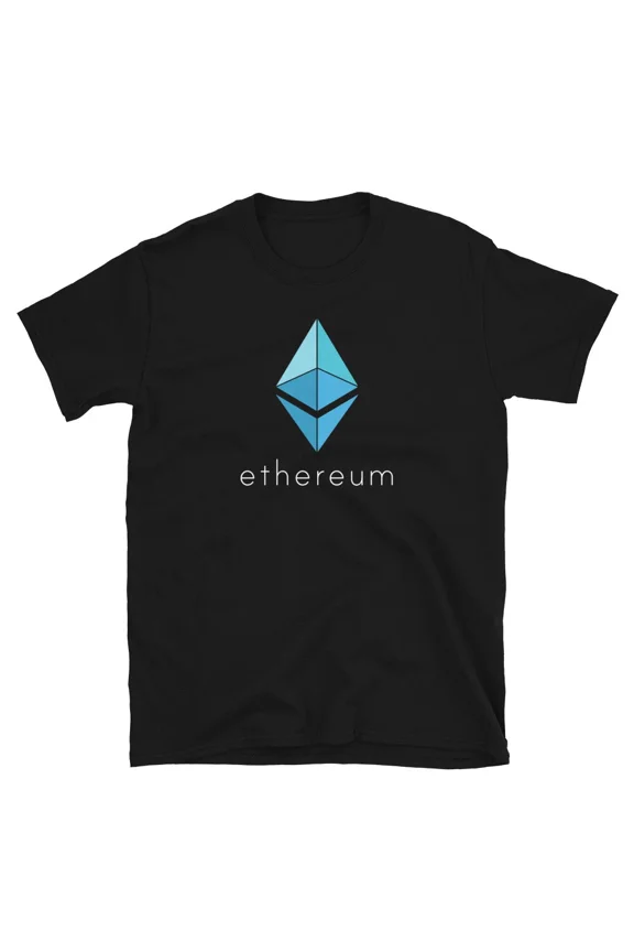 ETH Crypto Trader Gift Blue T-shirt Tee | eBay