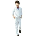 thumbnail image 1 of ETHAN 3 Picec Teen Boy Outfit for Evening Prom Party Elegant Colorful Suit for Boy Easter Suit Set 5 Years, 1 of 6