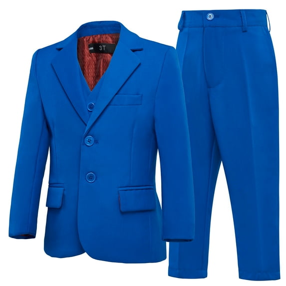 ETHAN 3 Piece Suit for Boys for Wedding Teen Formal Outfit Suit for Young Boys Size 16 Years