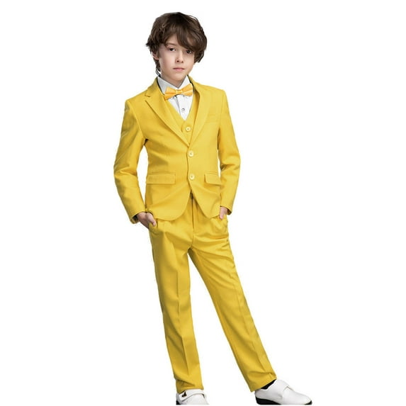 ETHAN 3 Piece Suit for Boys for Wedding Teen Formal Outfit Suit for Young Boys Size 16 Years