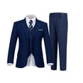 thumbnail image 1 of ETHAN Appaman Boys Suit 5 Pieces Slim Fit Elegant Formal Dressfor Wedding Outfit Boys Suits Size 8, 1 of 8