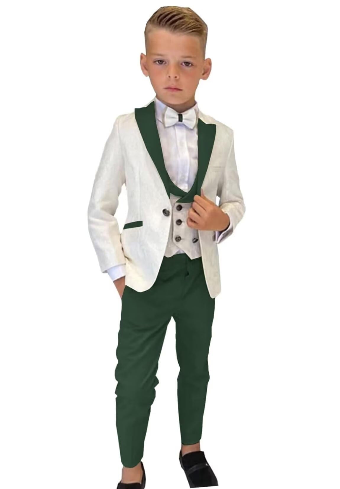 Boys green suit jacket best sale