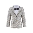 thumbnail image 1 of ETHAN Blazer for Boys Coat One-Button Jacket Suit for Kids Slim Fit Suits with Lapel Formal Blazer 2T, 1 of 7