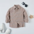 thumbnail image 1 of ETHAN Boys Formal Shirt Toddler Boys Button Up Shirt with Long Sleeve 7 Years, 1 of 7