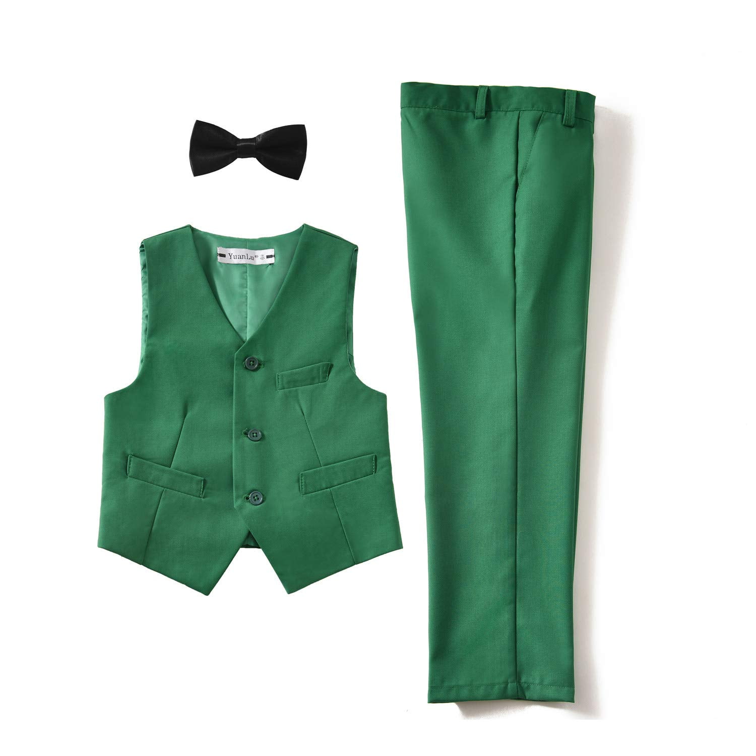Boys Half Sleeves Suit - Green main image 0