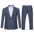 thumbnail image 1 of ETHAN Boys Kids Tuxedo for Wedding Set Ring Bearer Outfit Dress Clothes for Young Boys Size 16, 1 of 7
