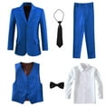 thumbnail image 1 of ETHAN Boys Suits Slim Fit for Wedding Clothes Ring Bearer Outfit for Wedding Young Mens Suit Set 18, 1 of 8