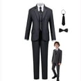thumbnail image 1 of ETHAN Boys Suits Slim Fit for Wedding Clothes Ring Bearer Outfit for Wedding Young Mens Suit Set 18, 1 of 8