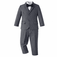thumbnail image 1 of ETHAN Elegant Boys Slim Fit 5 Piece Suit Boys Suit Formal Jacket Coat Pant Suit Size 6 Years, 1 of 6