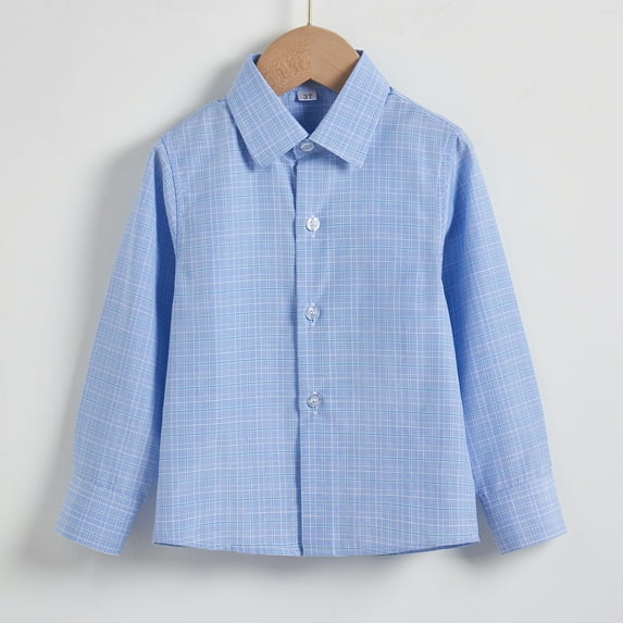 ETHAN Long Sleeve Boys Formal Shirt Toddler Cowboy Shirt Boys Western Shirt 12 Years