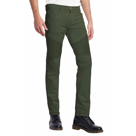 ETHANOL Mens Slim Hyper Stretch Motion Denim Jean with Short and Tall Inseams