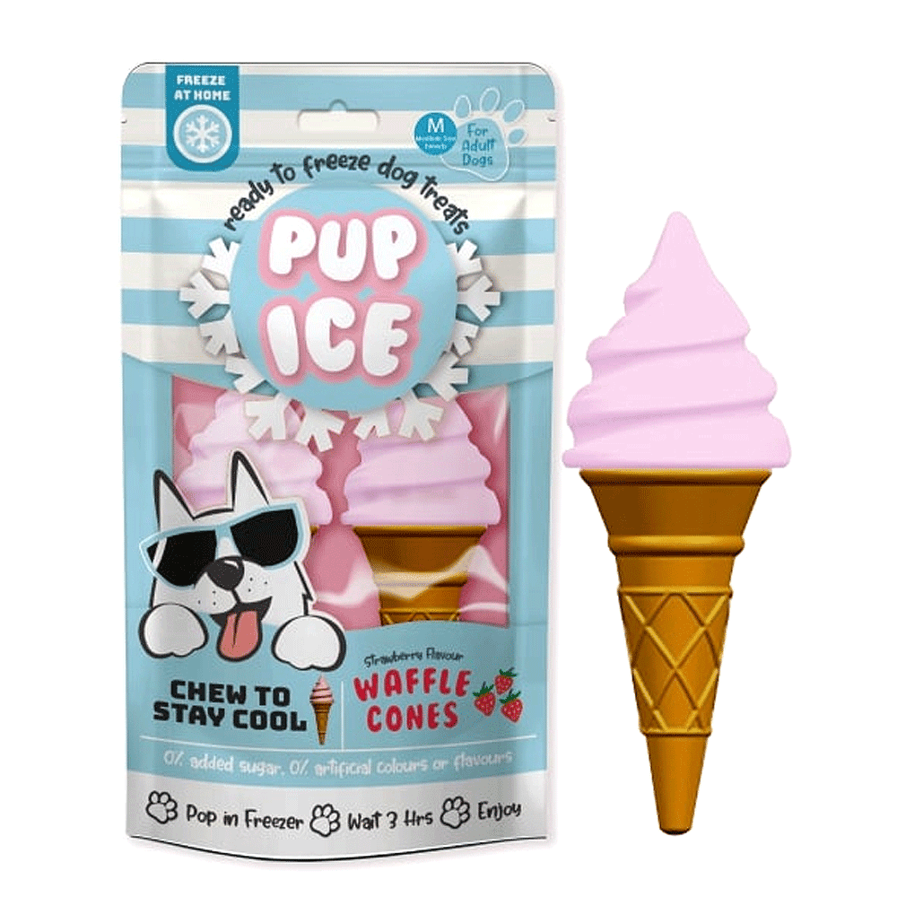 Ethical Fun Food Ice Cream Cone Plush Dog Toy Ethical Fun Food Ice Cream Cone Plush Dog Toy