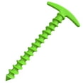 thumbnail image 1 of ETHIKA Outdoor Camping Peg Screw Anchor Stakes, Hiking Tent Pins, Windproof Tent Accessories, Heavy Duty Tent Nails for Snow Ground and Mud Ground Green, 1 of 6