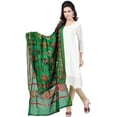 thumbnail image 1 of ETHINIC Craft Hub Women's Cotton Embroidered Dupatta Phulkari Jaipuri Rajasthani Embroidered, 1 of 5