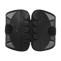 ETHKIA Adjustable Lumbar Support Belt Lower Back Brace for Lower Back Pain, Lumbar Support, Herniated Disc, Sciatica, Arthritis – Breathable for Men & Women (S) A