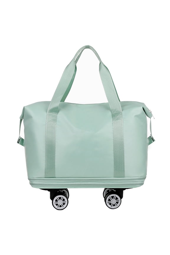 Expandable Luggage Bag with 360° Wheels, Extra Large Capacity Wet/Dry Separation, Ideal for Business Trips Gym and Travel E