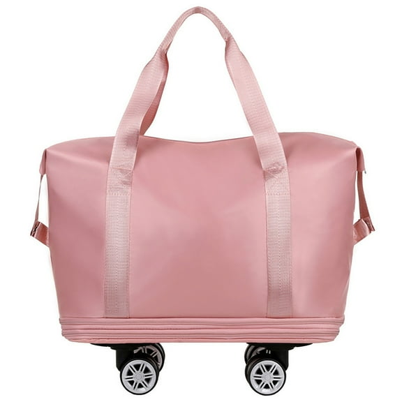 ETHKIA Expandable Luggage Bag with 360° Wheels, Extra Large Capacity Wet/Dry Separation, Ideal for Business Trips Gym and Travel F