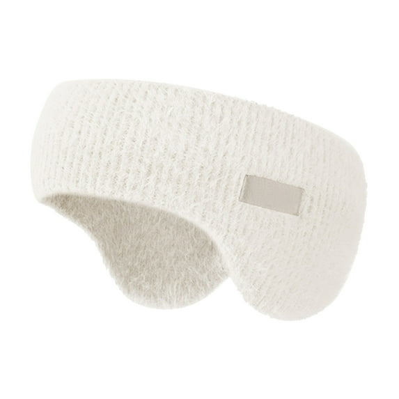 ETHKIA Noise Cancelling Earmuffs, Winter Comfortable Soundproof Earmuffs, Lightweight Ear Muffs for Sleeping White