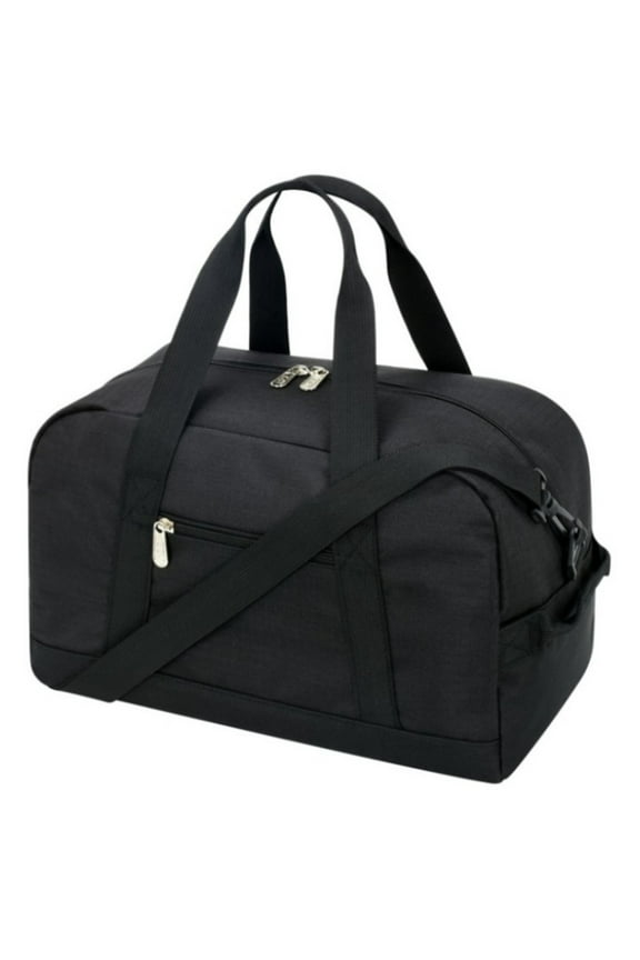 Small Gym Bag 14 Inch Mini Duffel Bag Lightweight Travel Carry On Luggage For Women Men Sports Trips Compact Storage Home Textile Black