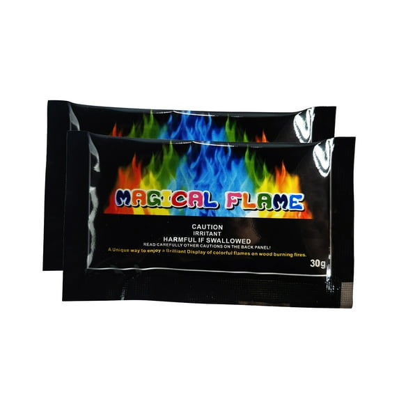 ETHKIA Stain Colorful Color Changing Powder Party and Festival Supplies, Suitable for Birthday Party Bonfire Show, 30g, 2 Pack D