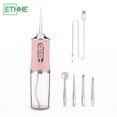 ETHME Burst Water Flosser Toothbrush Upgrade 4in1 Oral Rinse with 3