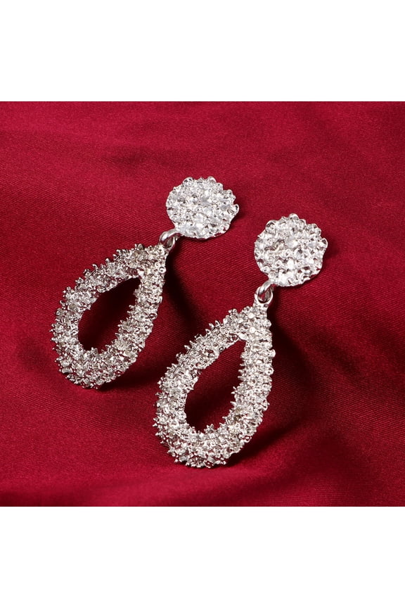 Fancy Earrings 1 Pair Exaggerated Design Alloy Jewelry for Women Birthday