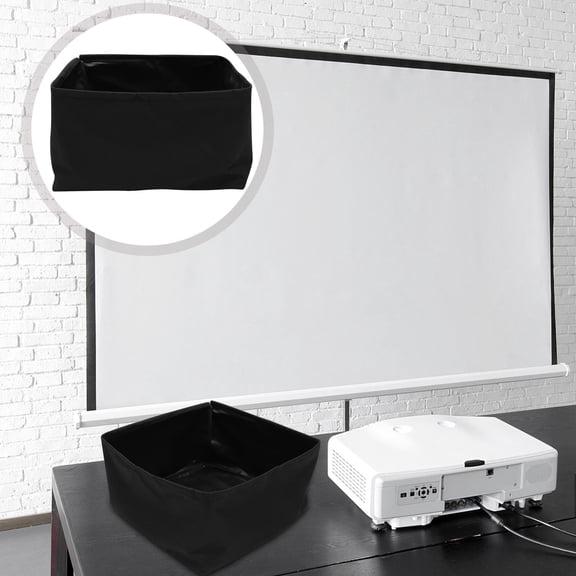 ETHZZLE Black Oxford Cloth Protective Projector Cover, Water Resistant, All-Round Shield