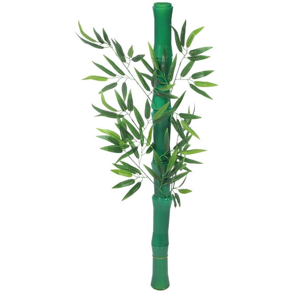 ETHZZLE 1 Set Fake Bamboo Tubes Sewer Tube Decors Green Plastic Maintenance- Party Homeowners