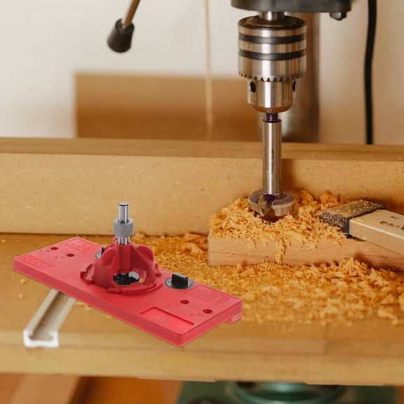 ETHZZLE Cabinet Hinge Installation Aid Cabinet Hinge Jig Steel 1 Set