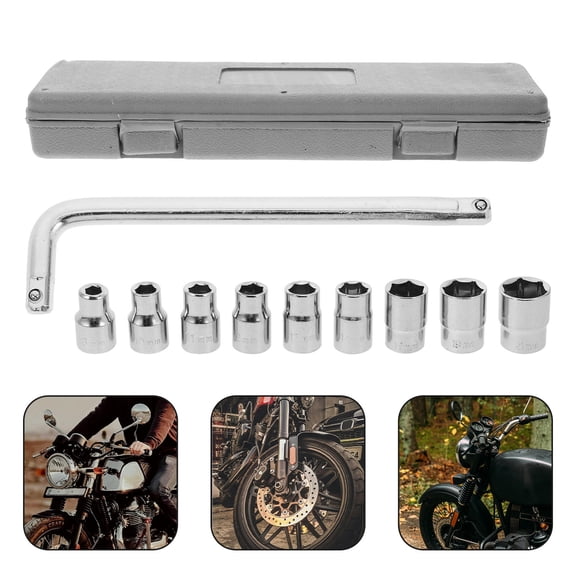 ETHZZLE 1 Set Car Repair Tool Kit Silver for Mechanics and Installation Tasks