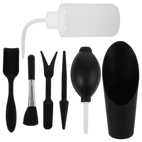 ETHZZLE 1 Set Plastic Gardening Hand Tools for Transplanting and Soil Loosening with Ergonomic Grip